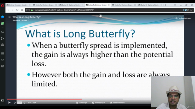 Complete Butterfly Stock Options Strategy Certification - Screenshot_03