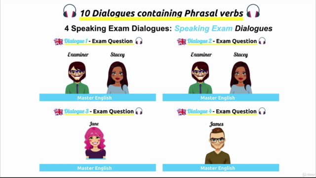 Master English: 100 Phrasal verbs for IELTS, TOEFL, CAE, FCE – Screenshot 3