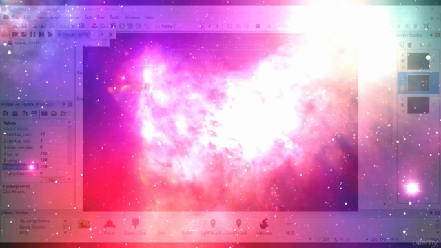 Build a Space Shooter game in Clickteam Fusion 2.5 – Screenshot 4