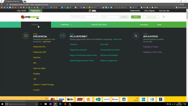 Integrando E-commerce PHP 7 com PagSeguro – Screenshot 1