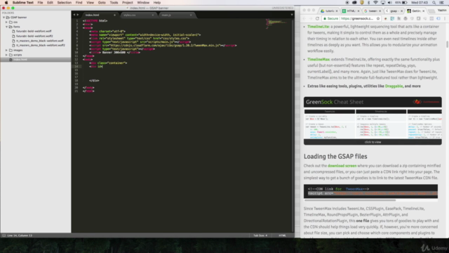 Coding HTML5 animations & banners made easy – Screenshot 3