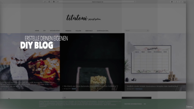 Starte dein Online Business: Bloggen für Kreative – Screenshot 1