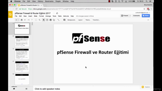pfSense Firewall & Router Eğitimi – Screenshot 1