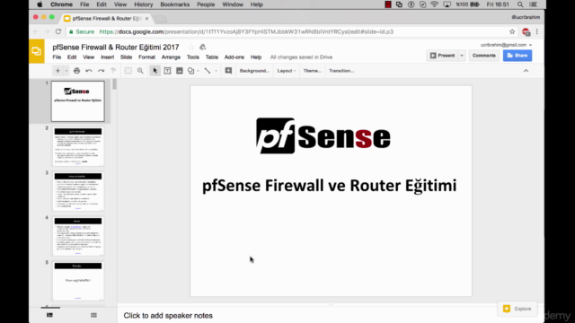 pfSense Firewall & Router Eğitimi – Screenshot 2
