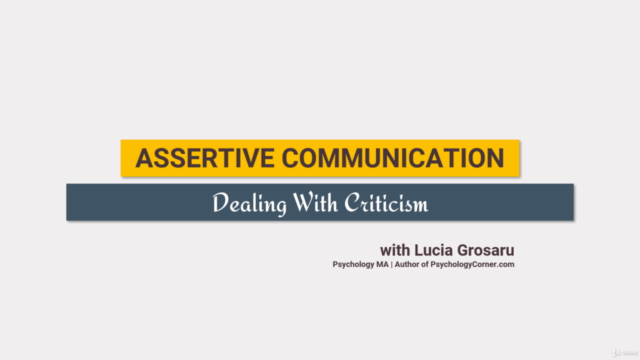 Dealing With Criticism: The Assertive Way - Screenshot_03