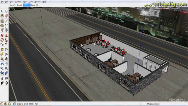 Sketch Up 3D Modeling In Arabic – Screenshot 4