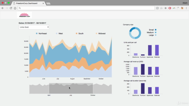 Mastering data visualization in D3.js – Screenshot 4