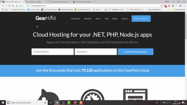 Crie sites ASP.NET (webforms) utilizando C# e JavaScript – Screenshot 3