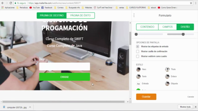 Curso Completo de Email Marketing para Negocios y Personas – Screenshot 3