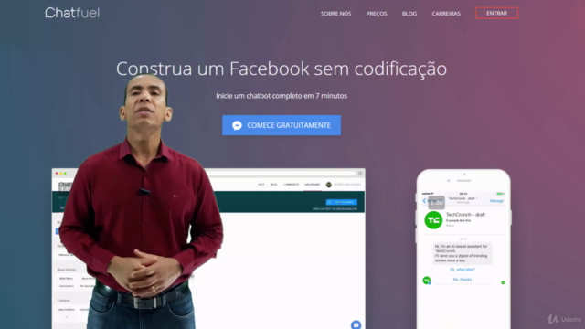 Construindo Chatbot com Fluxo Estruturado – Screenshot 1