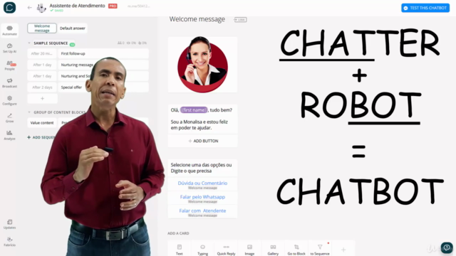 Construindo Chatbot com Fluxo Estruturado – Screenshot 2