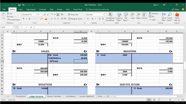 Excel for Accounting and Bookkeeping – Screenshot 3