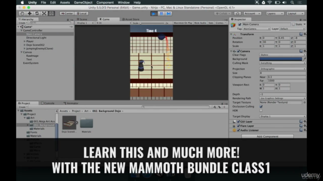 C# Masterclass: Make RPG & Mobile Games in Unity® & Blender - Screenshot_03