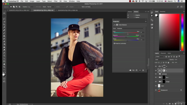 Doskonalenie Retuszu Fashion w Photoshop – Screenshot 4