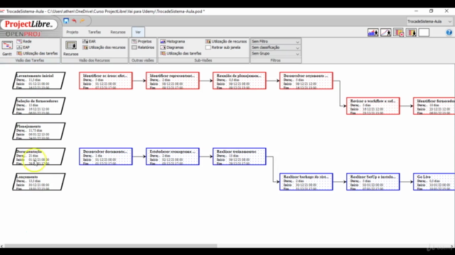 Gerenciamento de Projetos com Project Libre – Screenshot 3