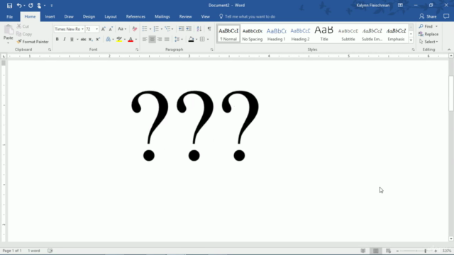 Incredible Methods for Mastering Microsoft Word – Screenshot 1