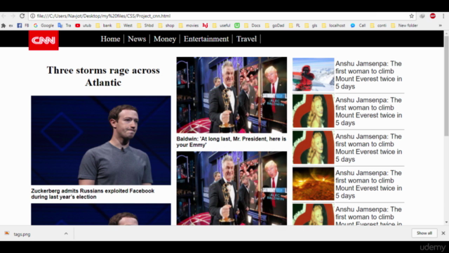 HTML and CSS for complete Beginners – Screenshot 4