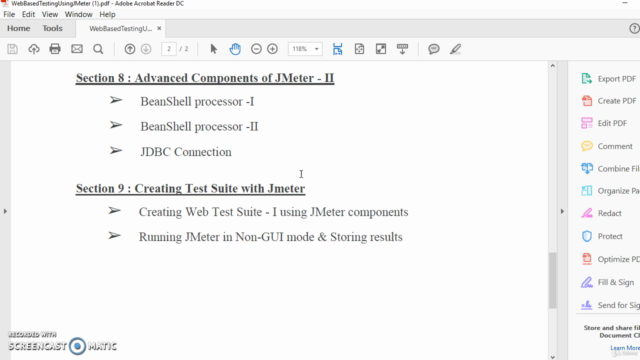 Best Course for learning Web Testing using JMeter – Screenshot 4