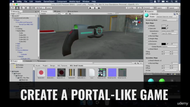 Practical Unity® Developer Academy Make Fully Featured Games – Screenshot 1