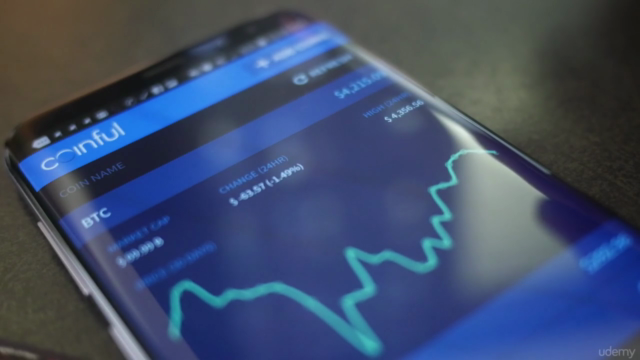 Build a Beautiful CryptoCurrency App using Ionic – Screenshot 2