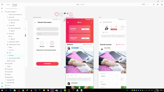 Adobe XD:UI/UX Design & Prototypage d'App Mobile et Site Web – Screenshot 2