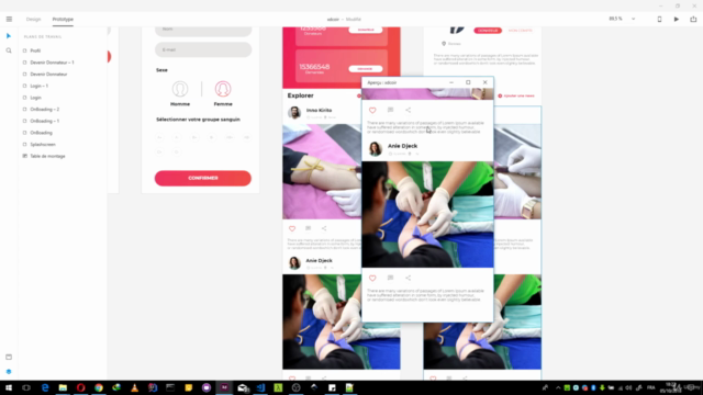 Adobe XD:UI/UX Design & Prototypage d'App Mobile et Site Web – Screenshot 4