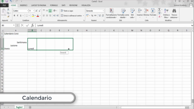 Corso fondamentale di Excel: pratico ed efficiente – Screenshot 2