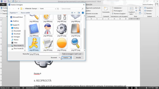 Corso fondamentale di Word 2013 – Screenshot 2