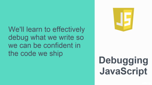 Javascript Debugging Crash Course – Screenshot 1