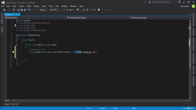 C# Programming For Beginners With Windows Form – Screenshot 2