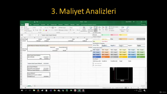 Tüm Aşamalarıyla İnşaat Eğitimi - AUTOCAD/STA4/EXCEL/PROJECT – Screenshot 2