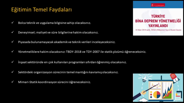 Tüm Aşamalarıyla İnşaat Eğitimi - AUTOCAD/STA4/EXCEL/PROJECT – Screenshot 3