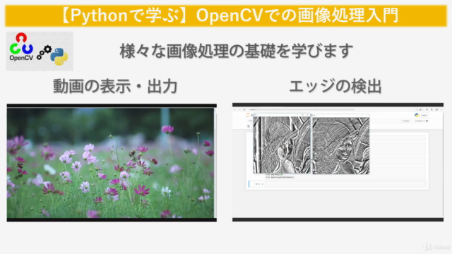 【Pythonで学ぶ】OpenCVでの画像処理入門 – Screenshot 3
