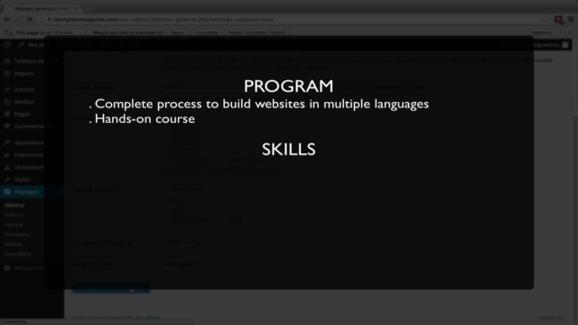 Create Multilingual Websites using Wordpress – Screenshot 3