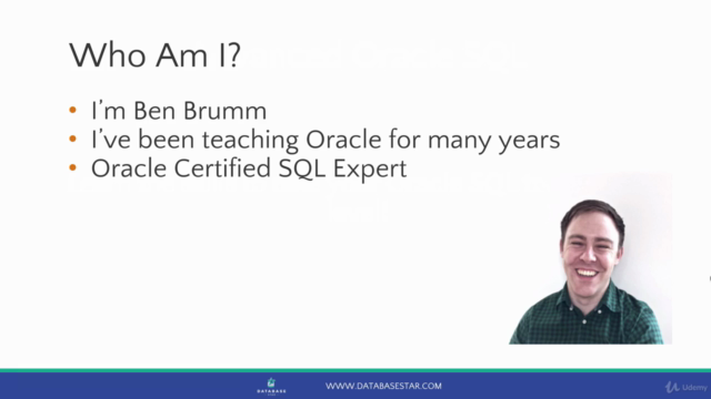 Advanced Oracle SQL – Screenshot 1