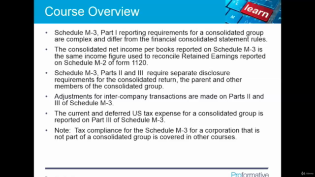 Corporate Tax Filing: Schedule M-3: Reporting Requirements - Screenshot_01
