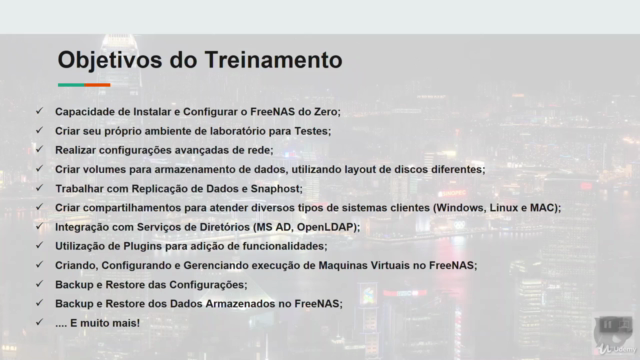 FreeNAS 11 - Da Instalação aos Laboratórios – Screenshot 3