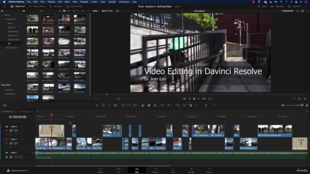 Video Editing in DaVinci Resolve 18/17: Beginner to Advanced - Screenshot_02
