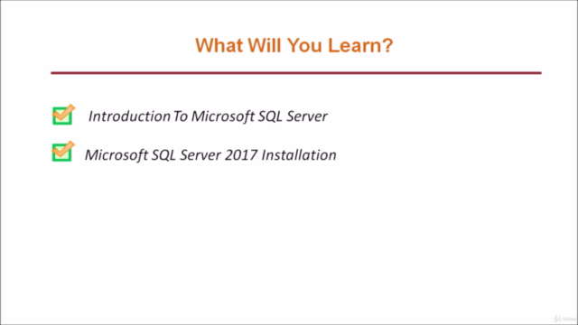 Microsoft SQL Server 2017 Database Training For Beginners – Screenshot 2