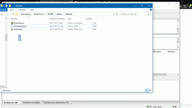 Formularios PHP con: AJAX, MySQL, reCAPTCHA y Bootstrap 4! – Screenshot 3