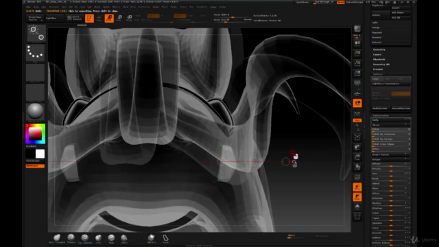 Zbrush basic Vol 2: Creating a 3D cartoon pet in Zbrush – Screenshot 4