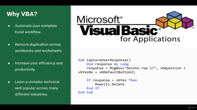 Excel VBA Programming - The Complete Guide – Screenshot 1