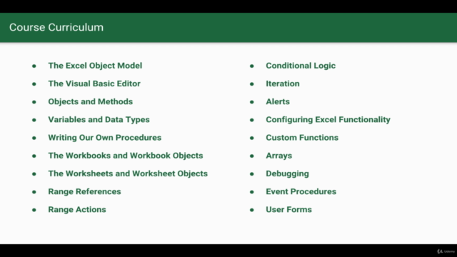 Excel VBA Programming - The Complete Guide – Screenshot 3