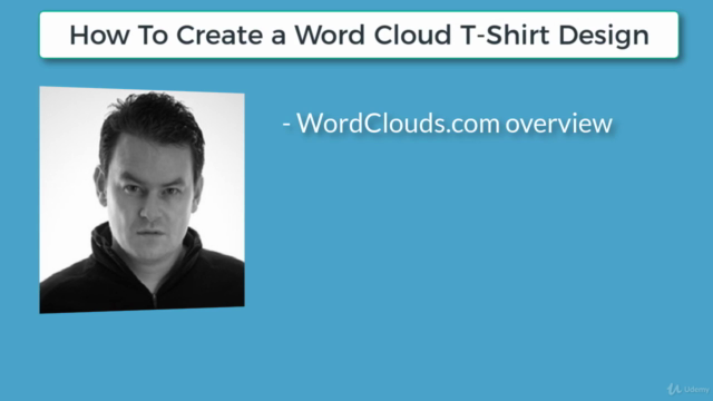 Merch by Amazon Word Cloud T-Shirt Design – Screenshot 3
