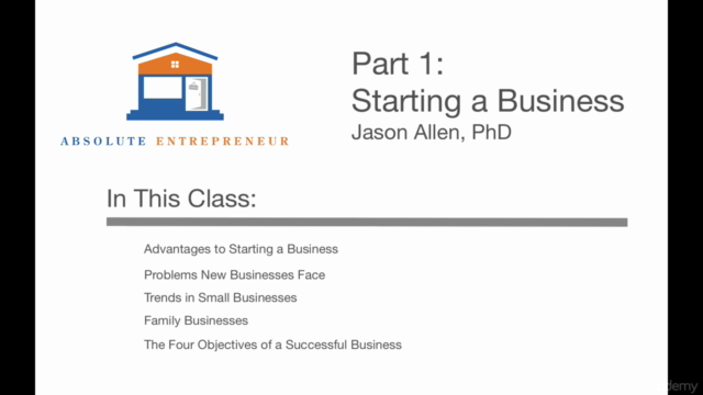 Absolute Entrepreneurship Part 1: Starting a Business – Screenshot 1