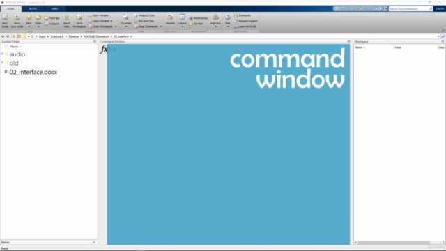 Matlab for scientists: a beginners course – Screenshot 2
