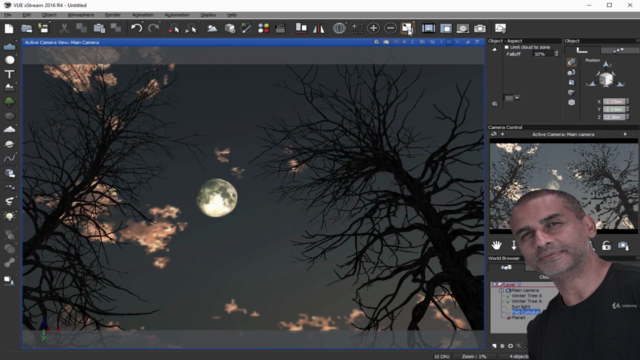 VUE para imagens com realismo do início ao avançado – Screenshot 1