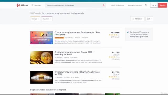 Cryptocurrency Investment Fundamentals | Buy, Sell & Store – Screenshot 4