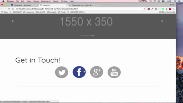 Développer avec Bootstrap 4 - Le Cours Complet – Screenshot 3