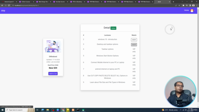 PHP Web Developer Course with 3 Projects – Screenshot 1